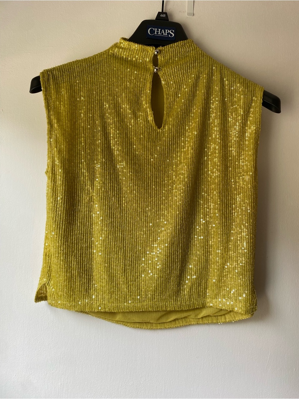 Anthropologie Sequin Ribbed Sleeveless Top - Picture 2 of 3